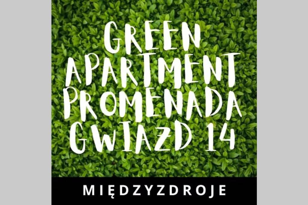 Green Apartment Promenada Gwiazd- Widok Na Morze. Мендзиздроє Екстер'єр фото
